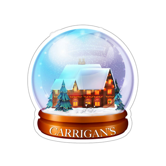 Carrigans Snowglobe - Sticker